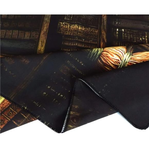 Vintage Library Bookshelf Tapestry Wall Hanging 70.8\